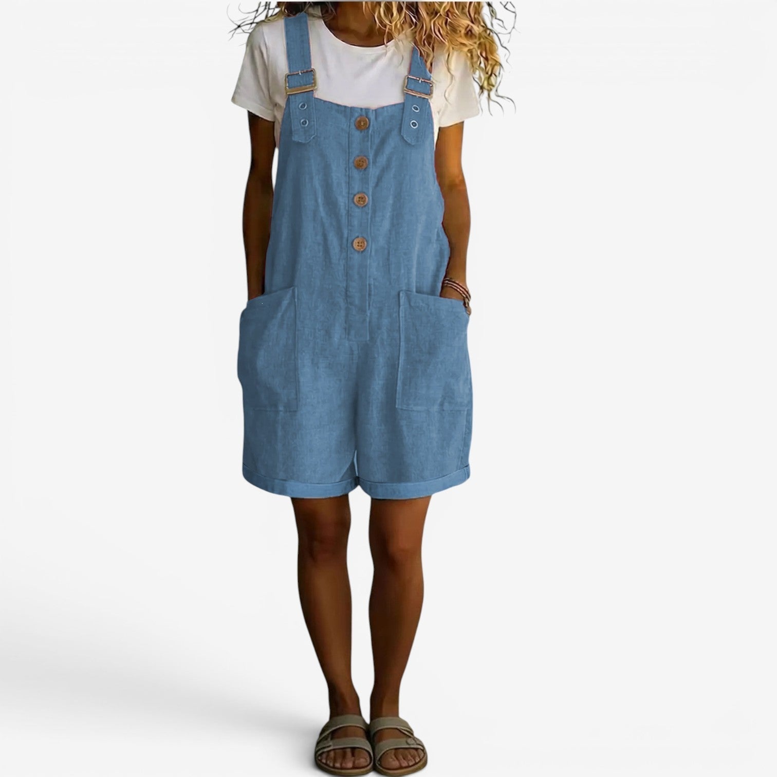 Mellisa™ Kort overall, afslappet