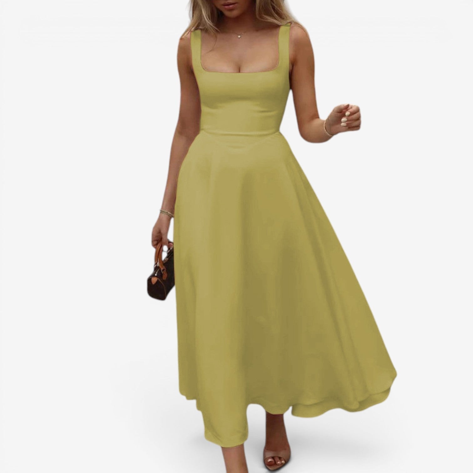 Louisa™ Robe midi évasée