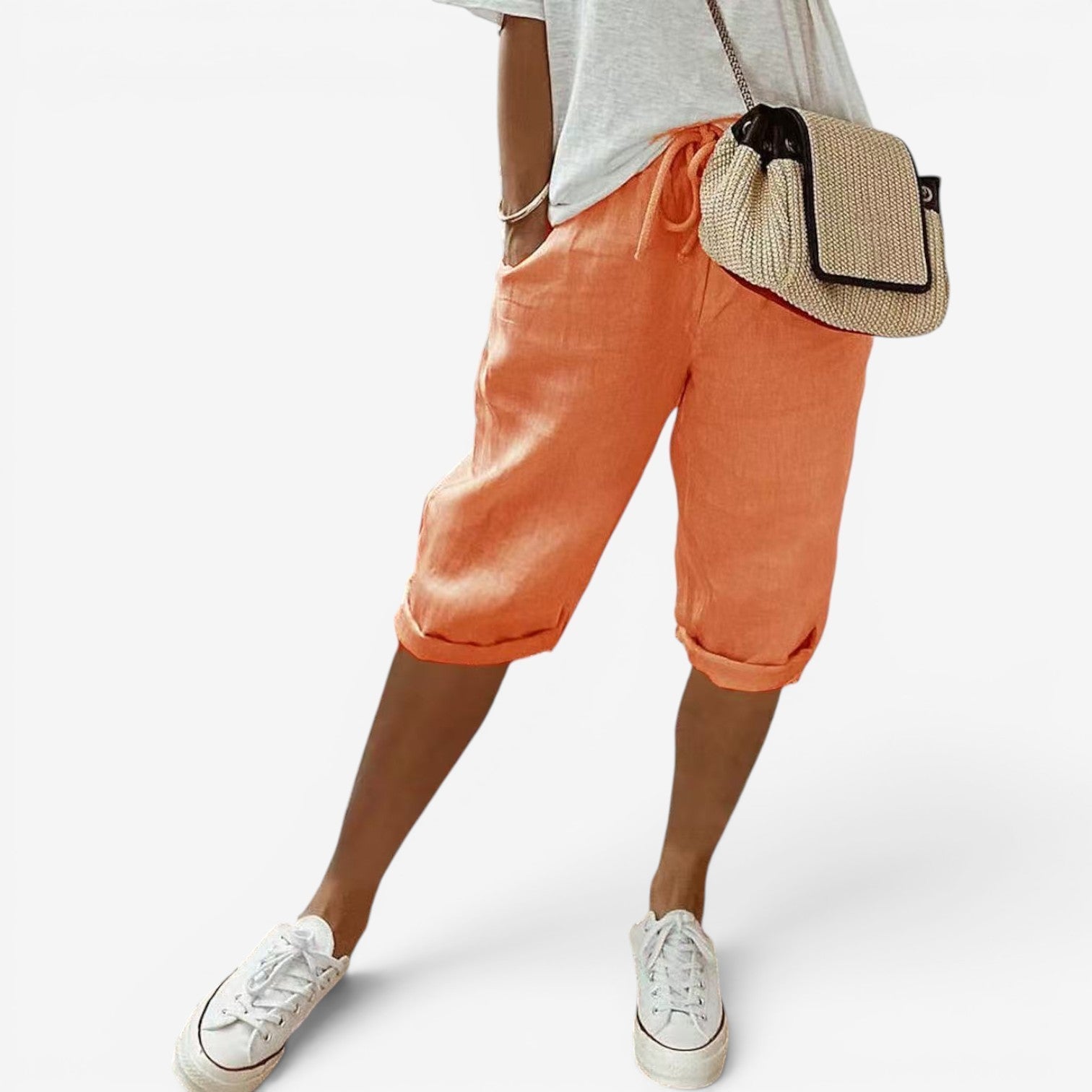 Danieli™ Short capri décontracté