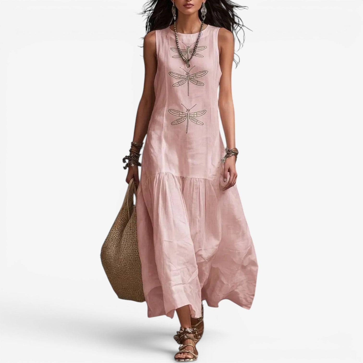 Katniss™ Robe longue sans manches