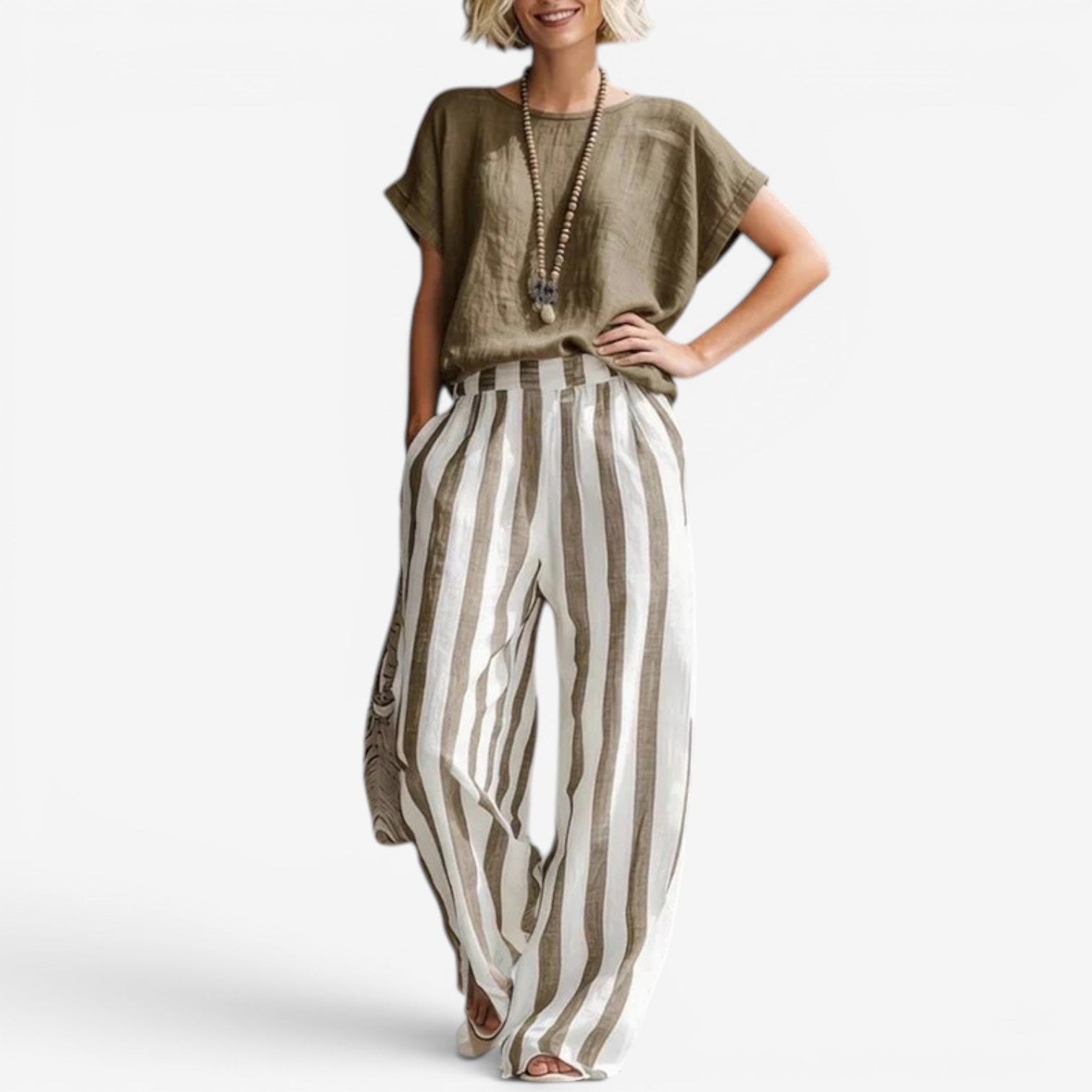 Charice™ Ensemble deux pièces rayé