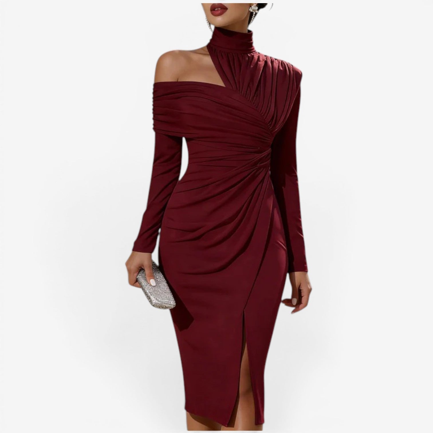 Queenie™ Robe midi portefeuille