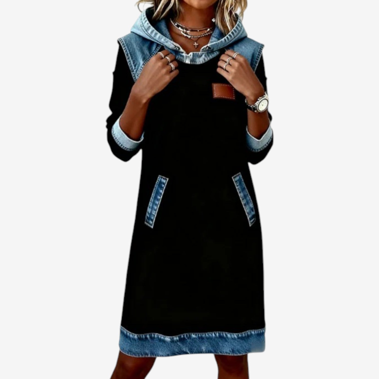 Margaux™ Hættetrøjekjole