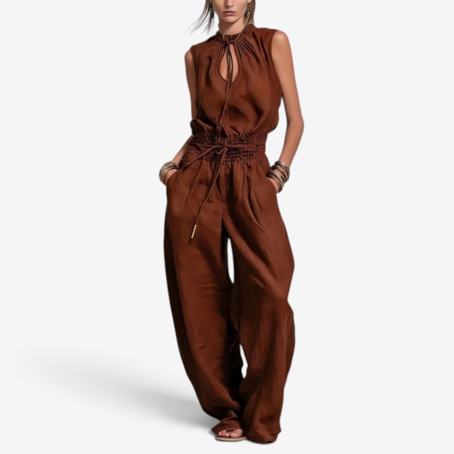 Elisse™ Ærmeløs jumpsuit