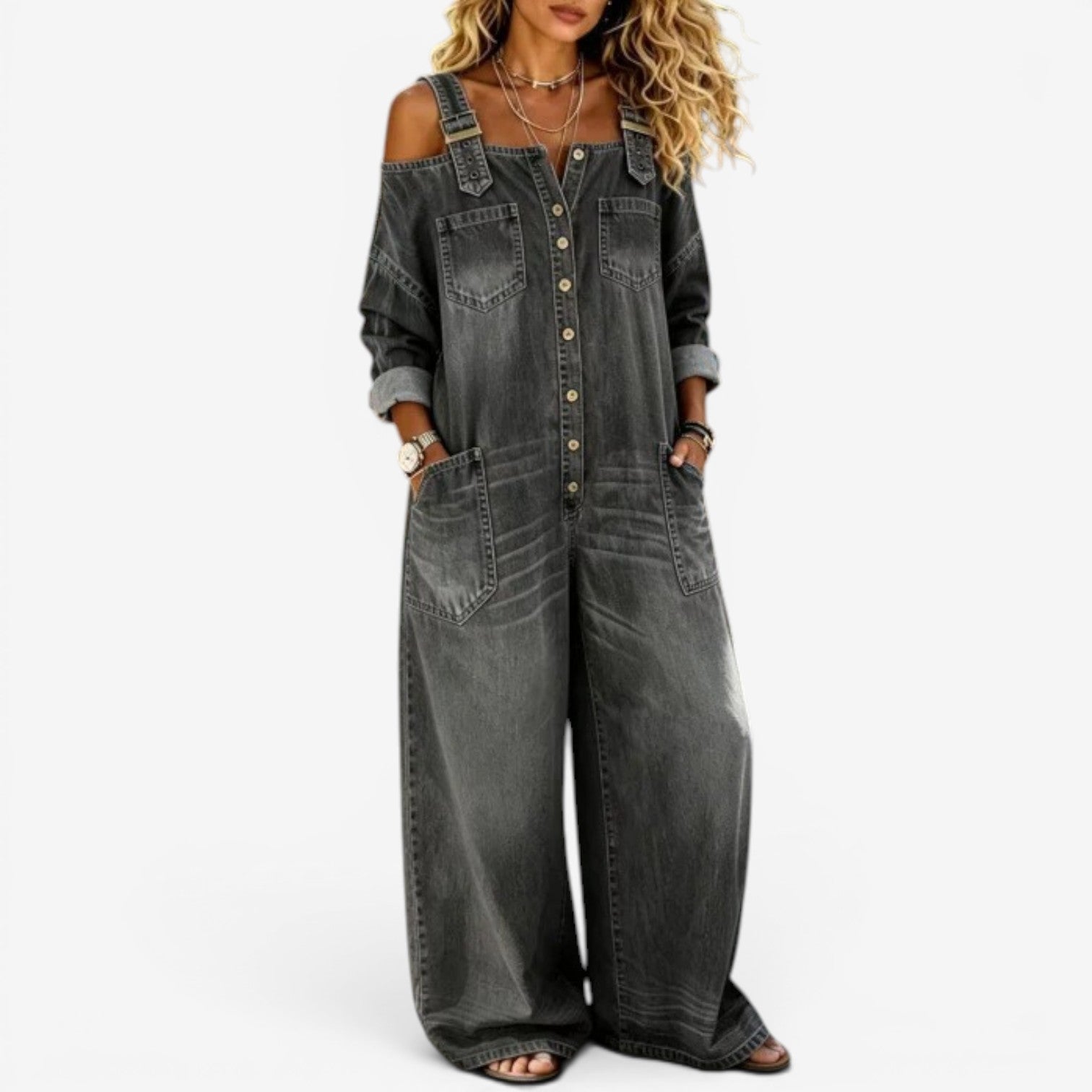 Lianne™ Combinaison en jean