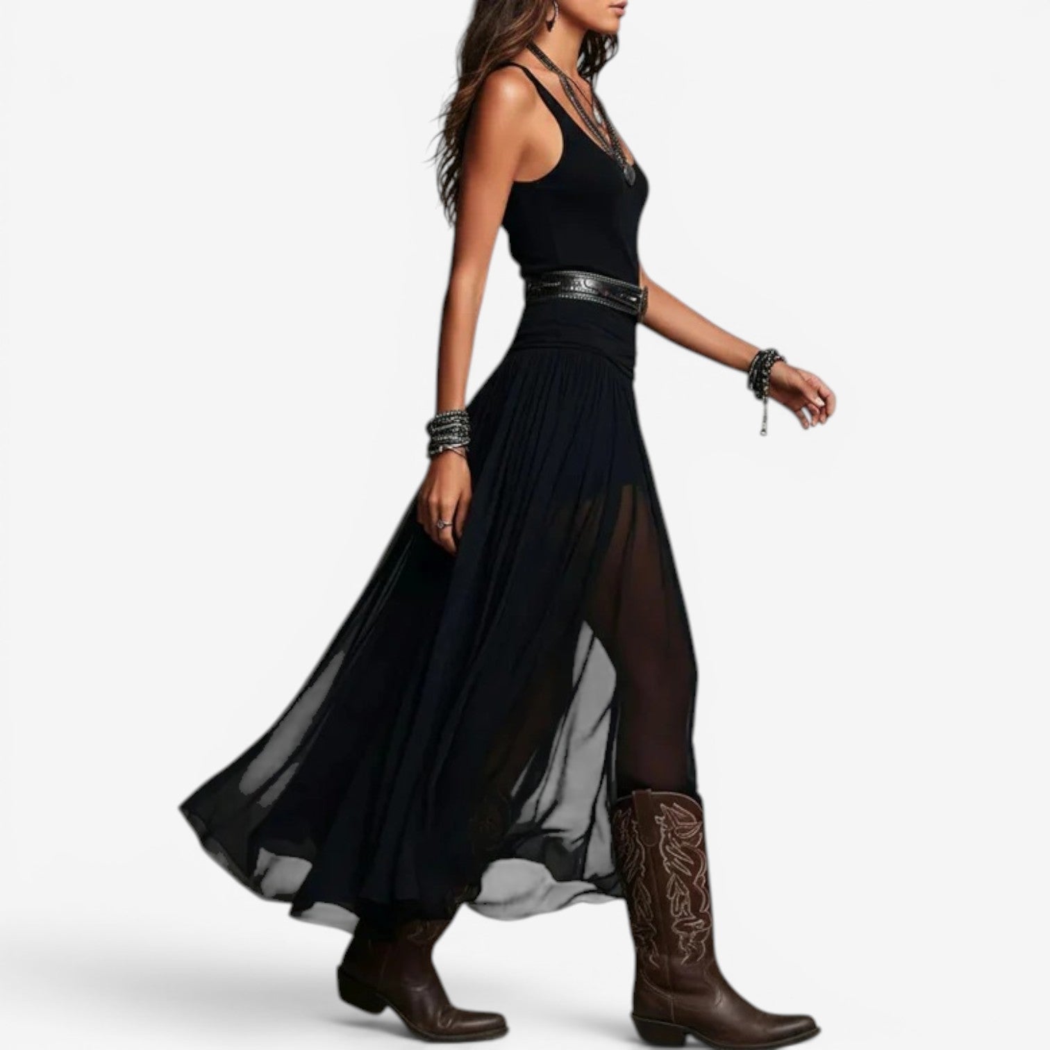 Lilianne™ Boheme maxi-kjole