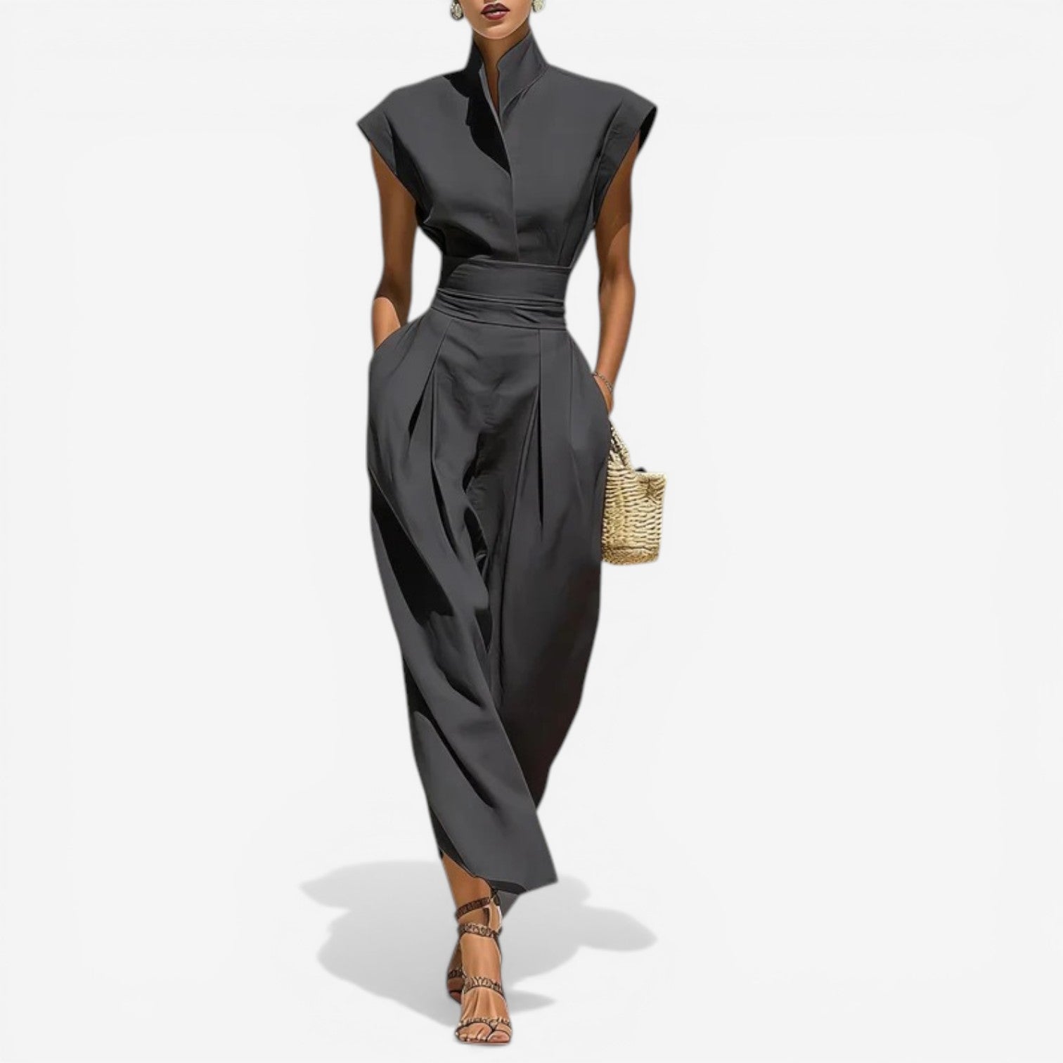 Addison™ Robe à col haut