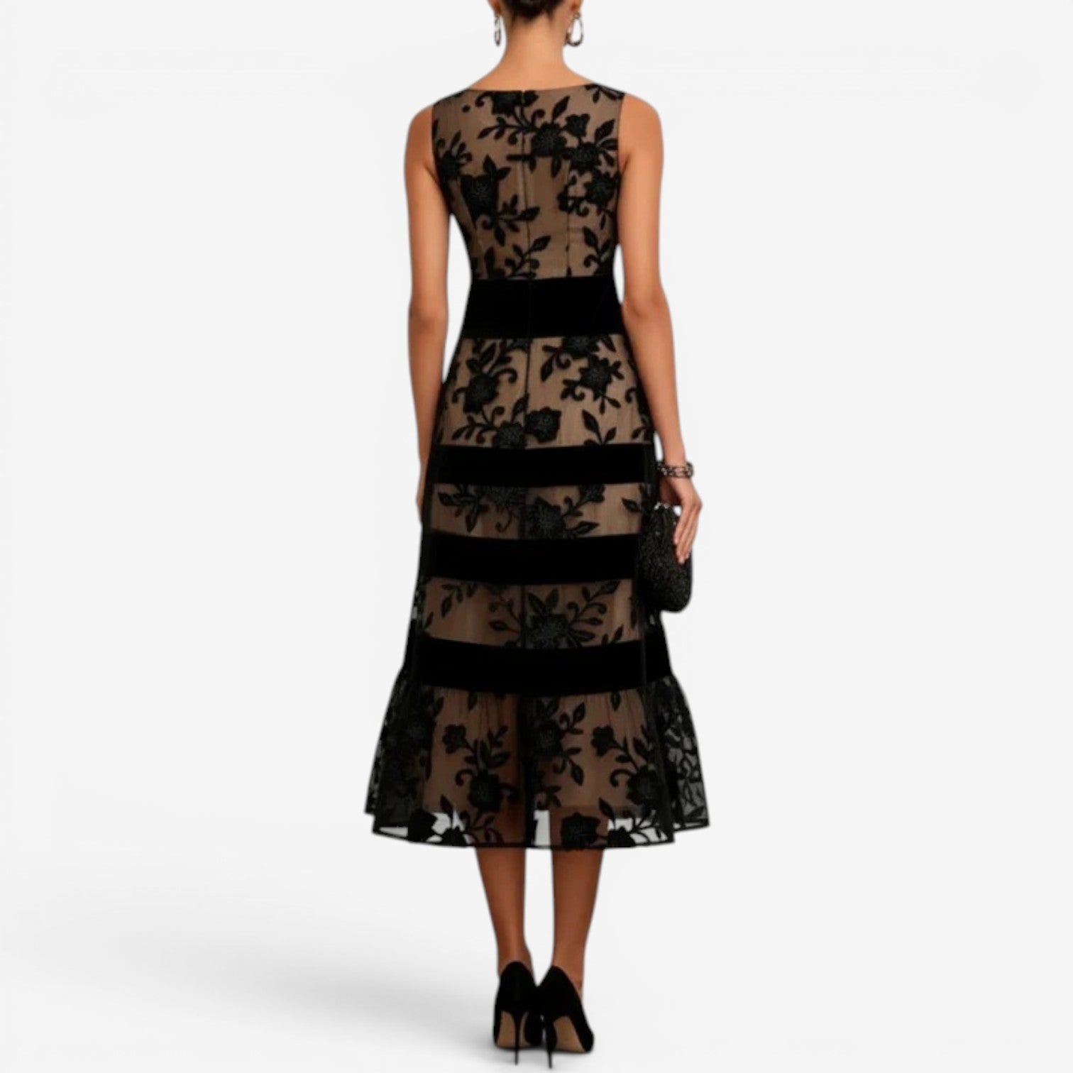 Pria™ Robe midi en dentelle