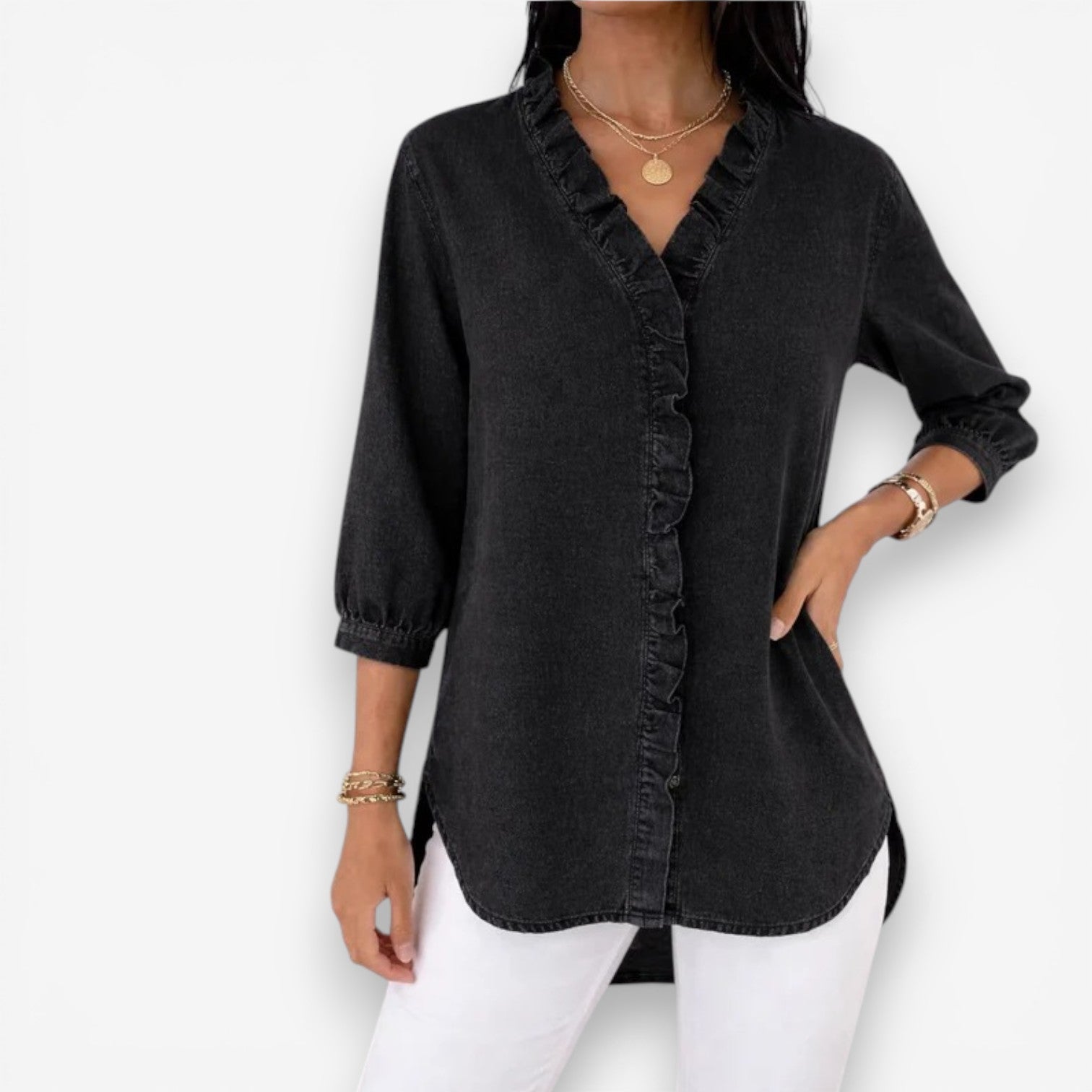 Carmina™ Chemise longue et fluide