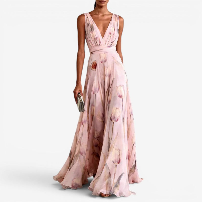 Sue™ Robe longue à fleurs