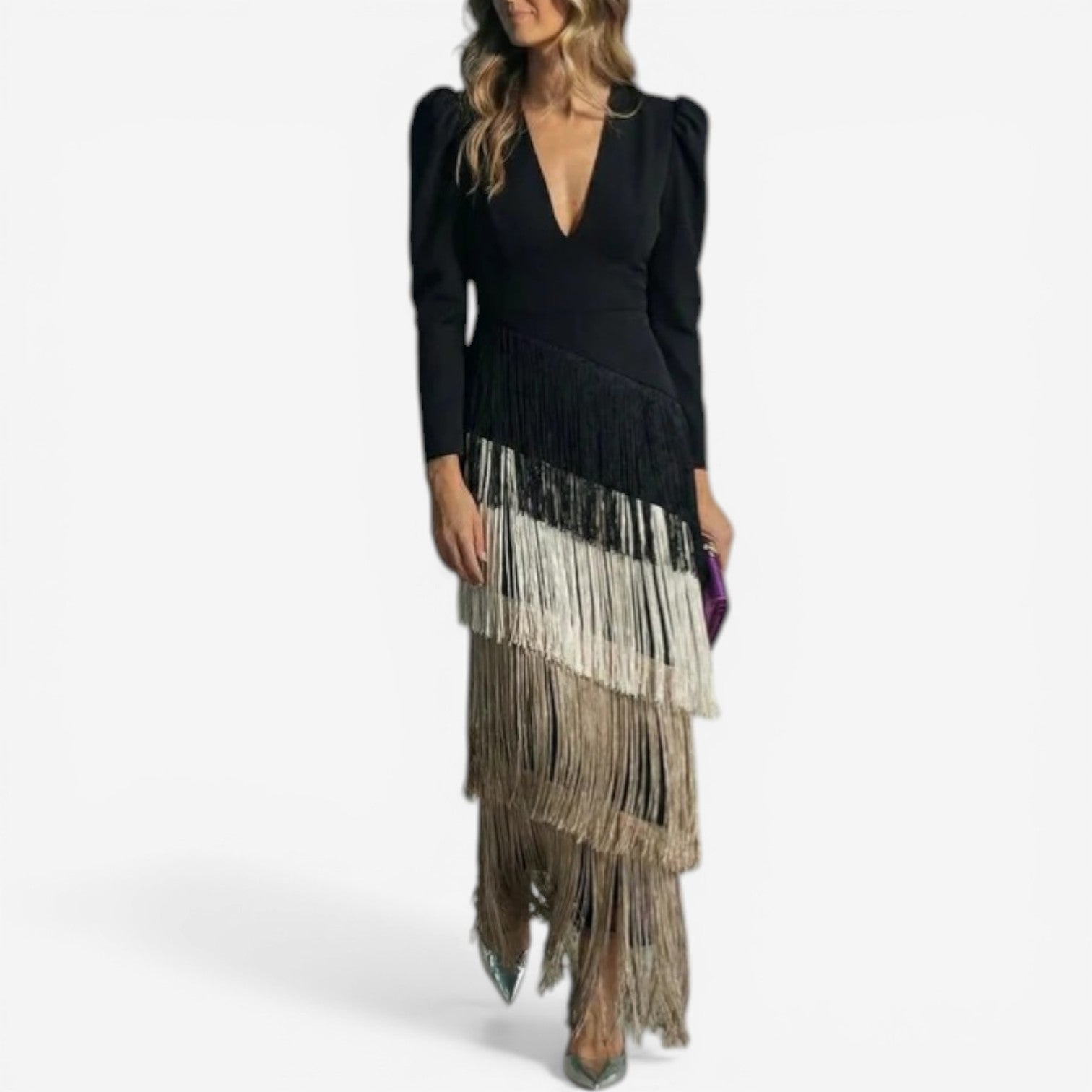 Atasha™ Robe à franges