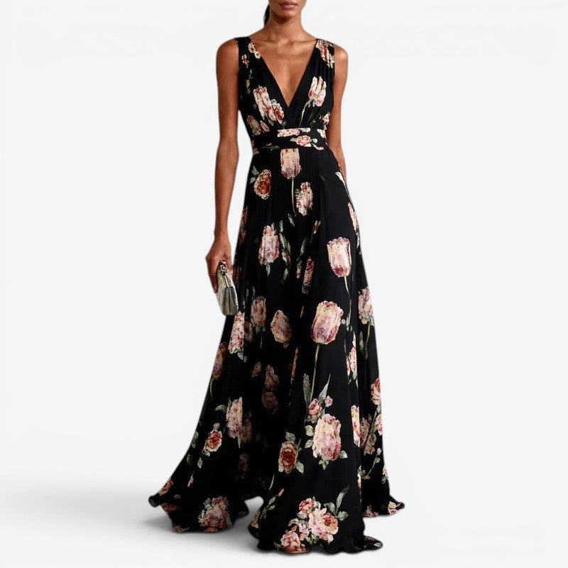 Sue™ Robe longue à fleurs