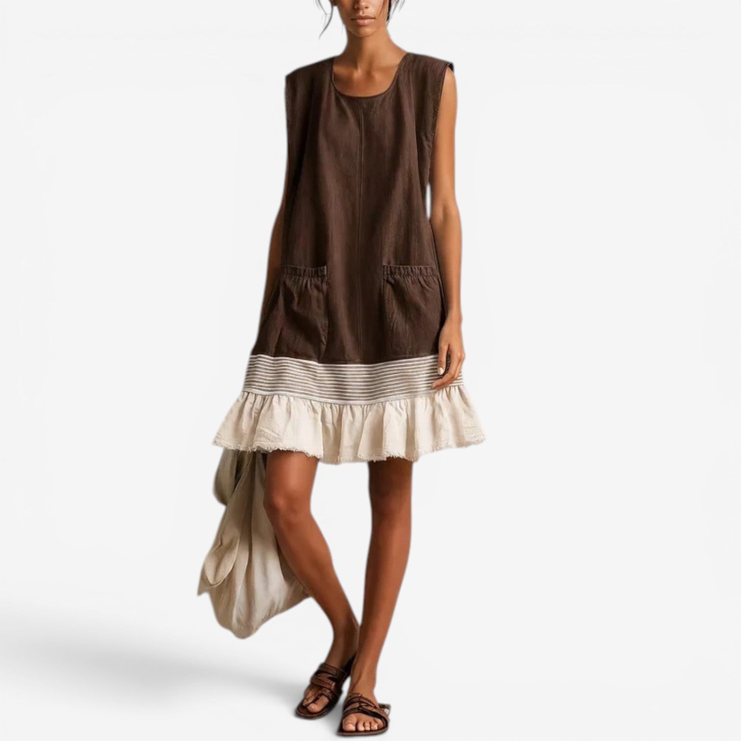Hellea™ Robe courte sans manches