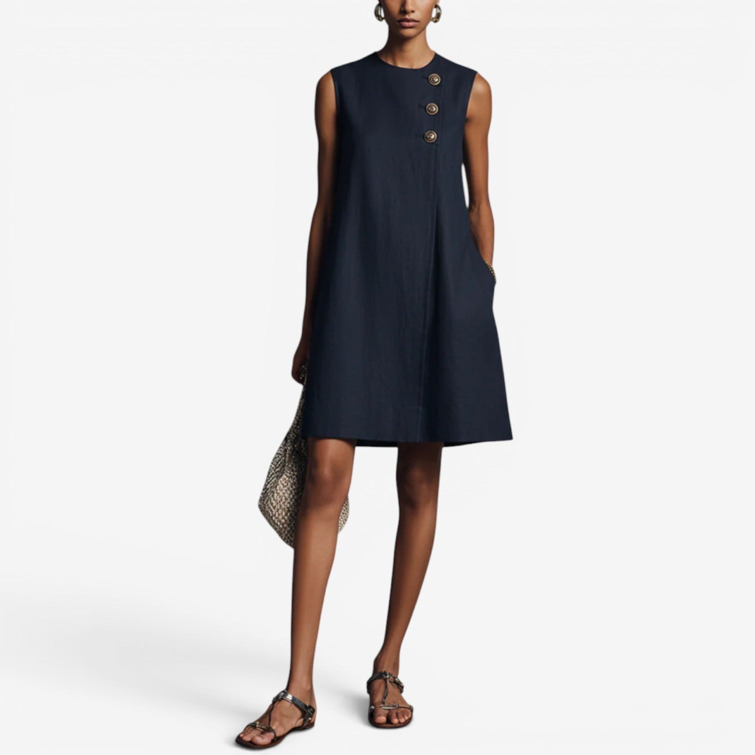 Alexina™ Robe courte trapèze