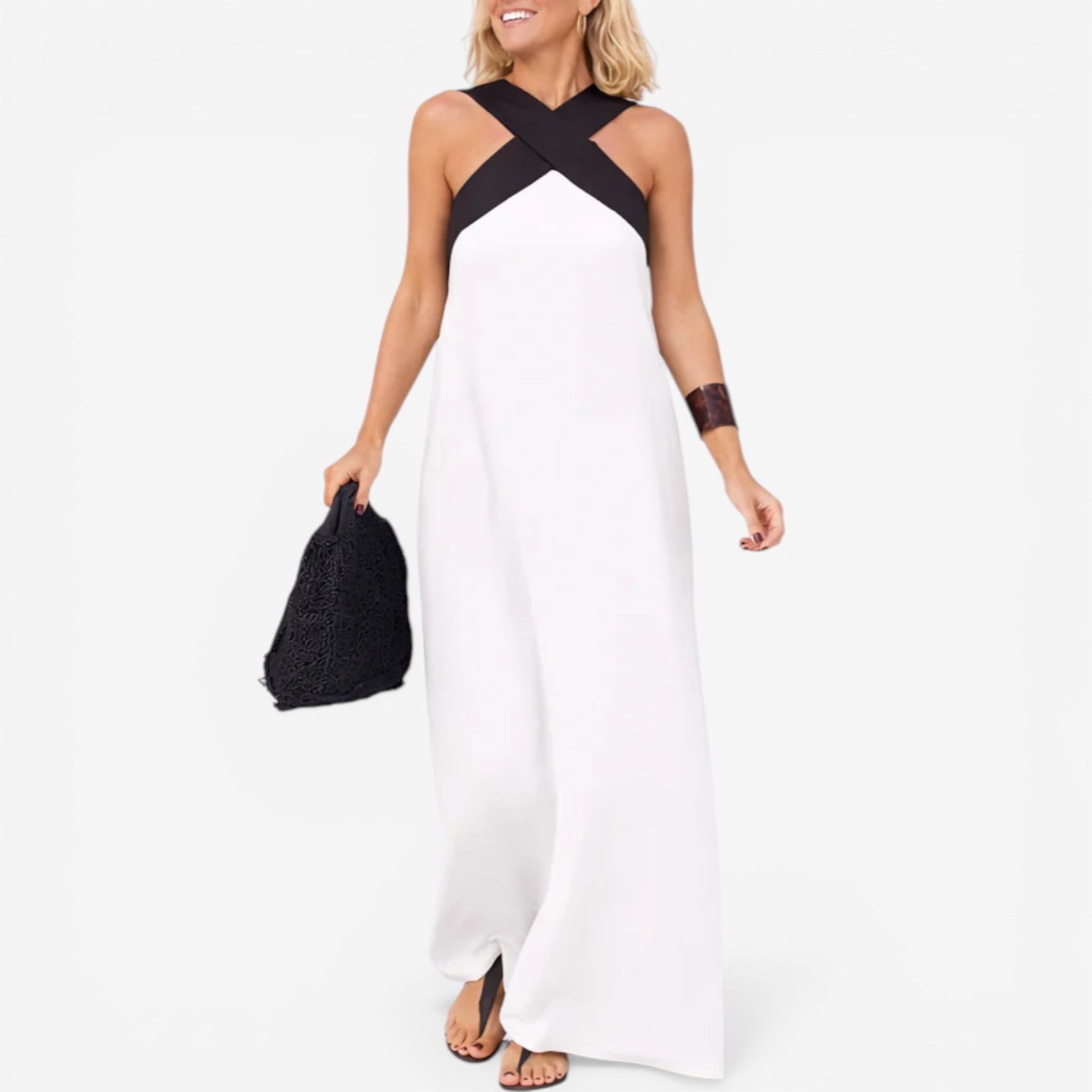 Daphne™ bretelles croisées maxi