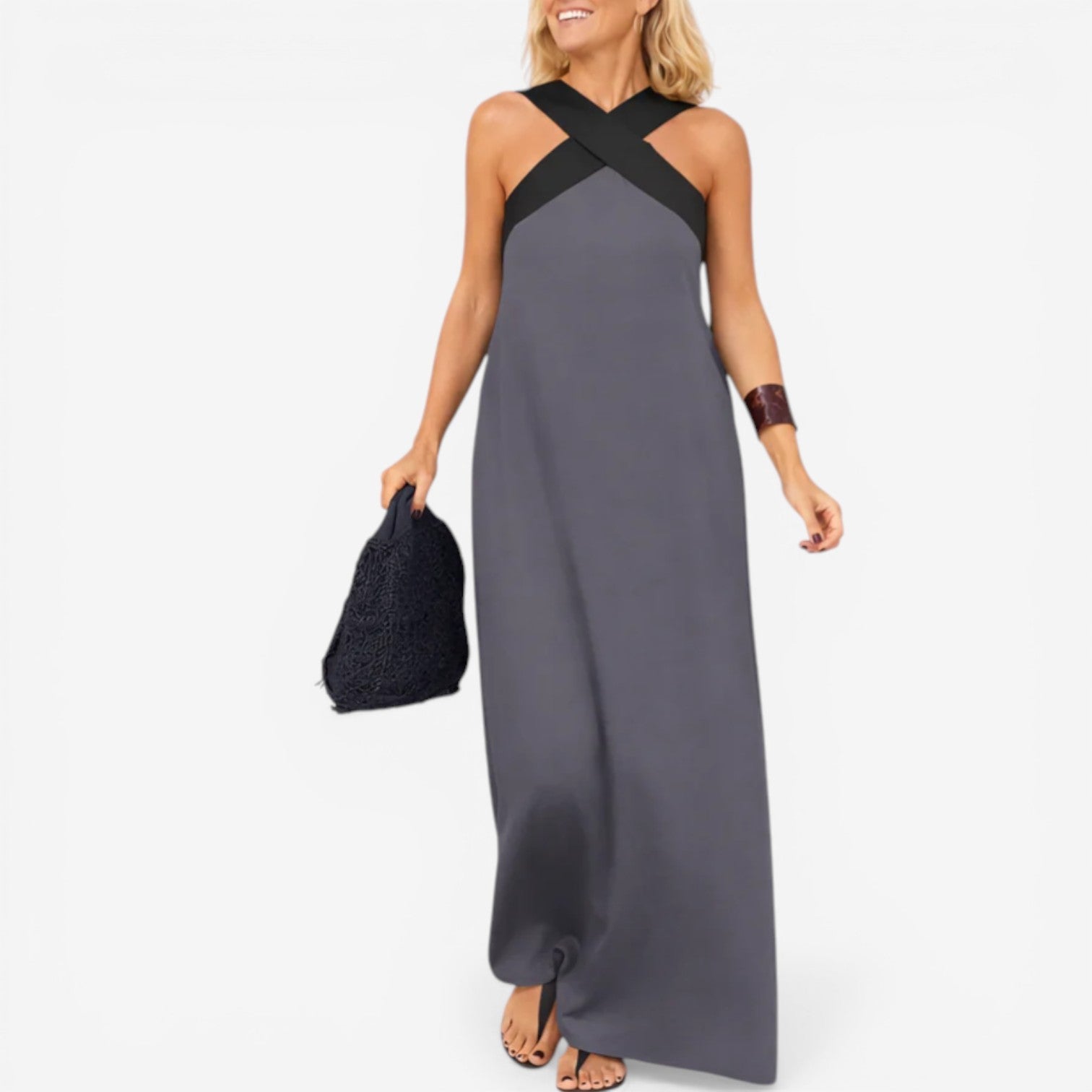 Daphne™ bretelles croisées maxi