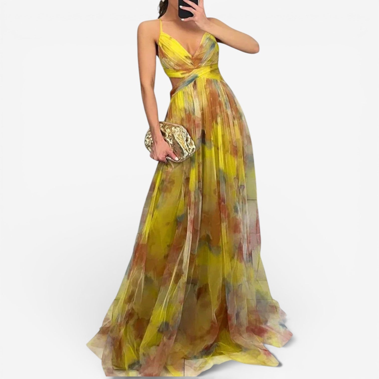 Hilda™ Robe maxi florale style