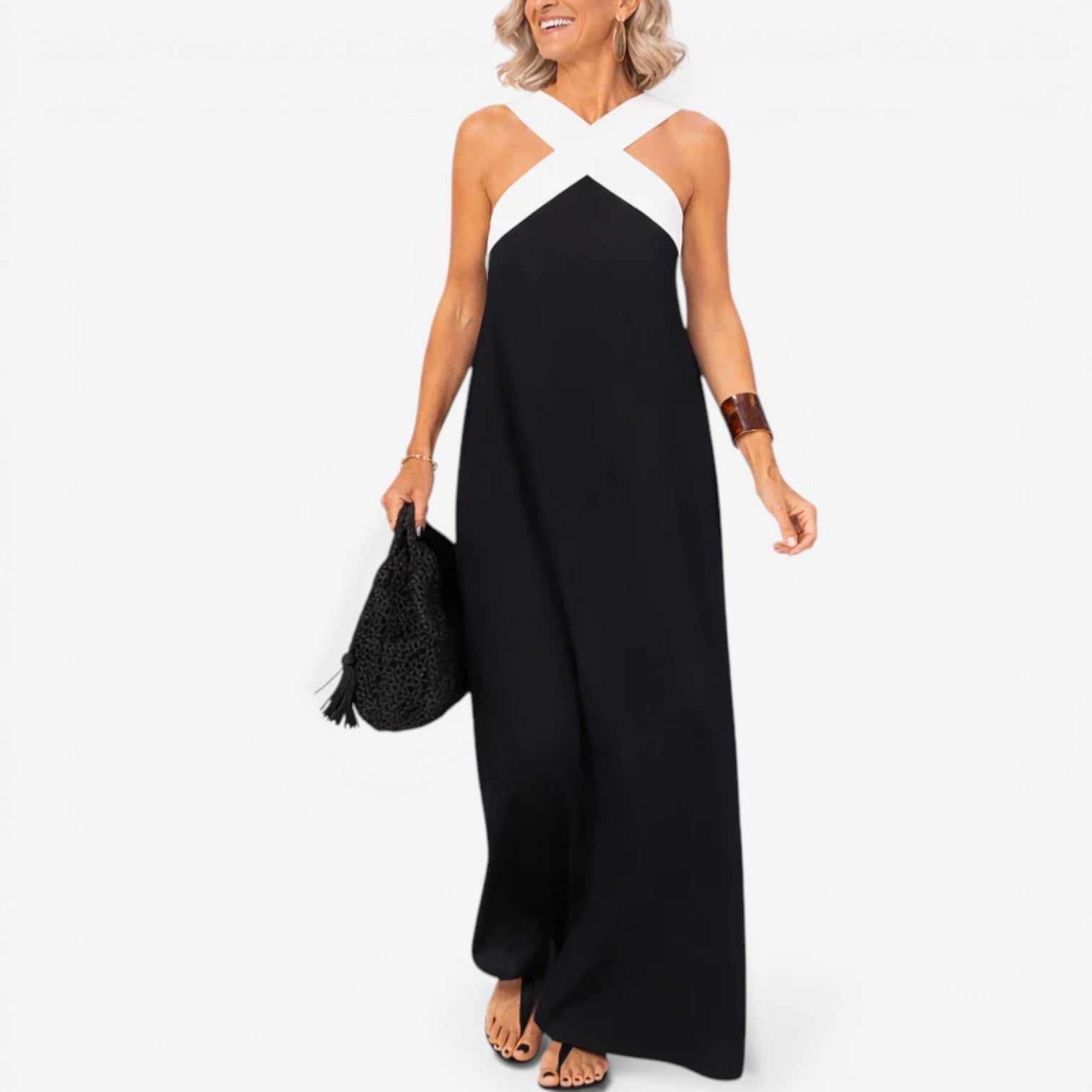 Daphne™ bretelles croisées maxi
