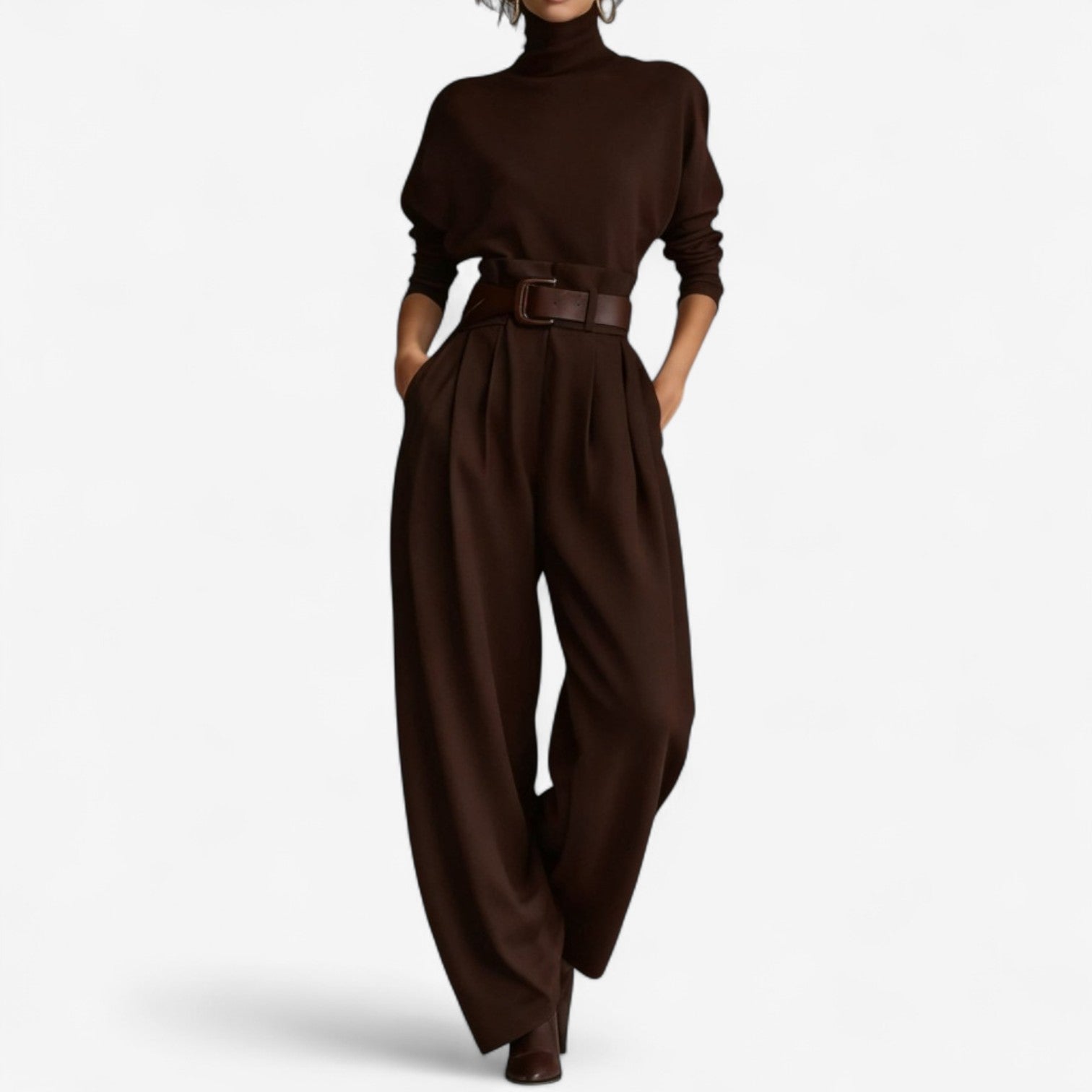 Doris™ Jumpsuit med høj hals