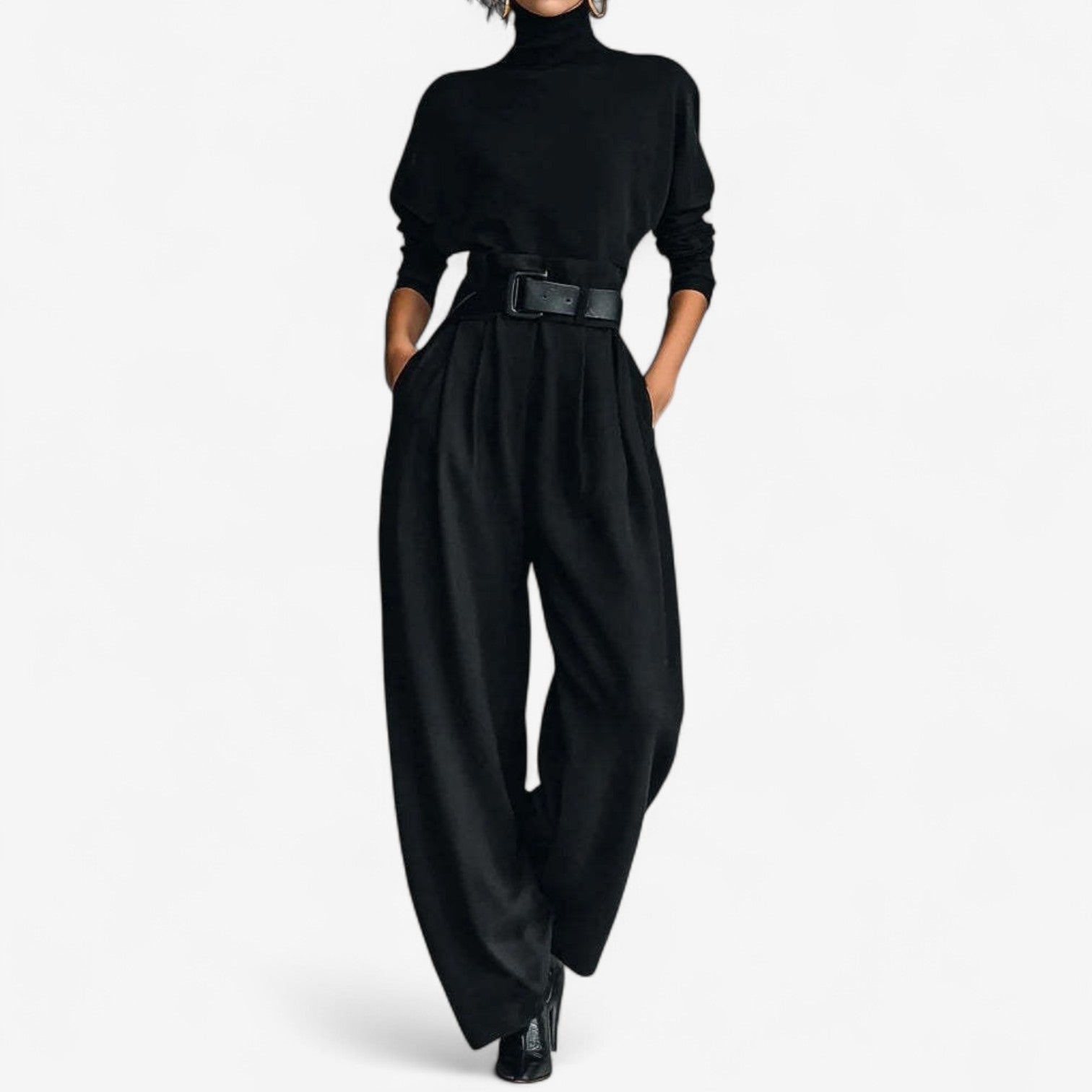 Doris™ Jumpsuit med høj hals