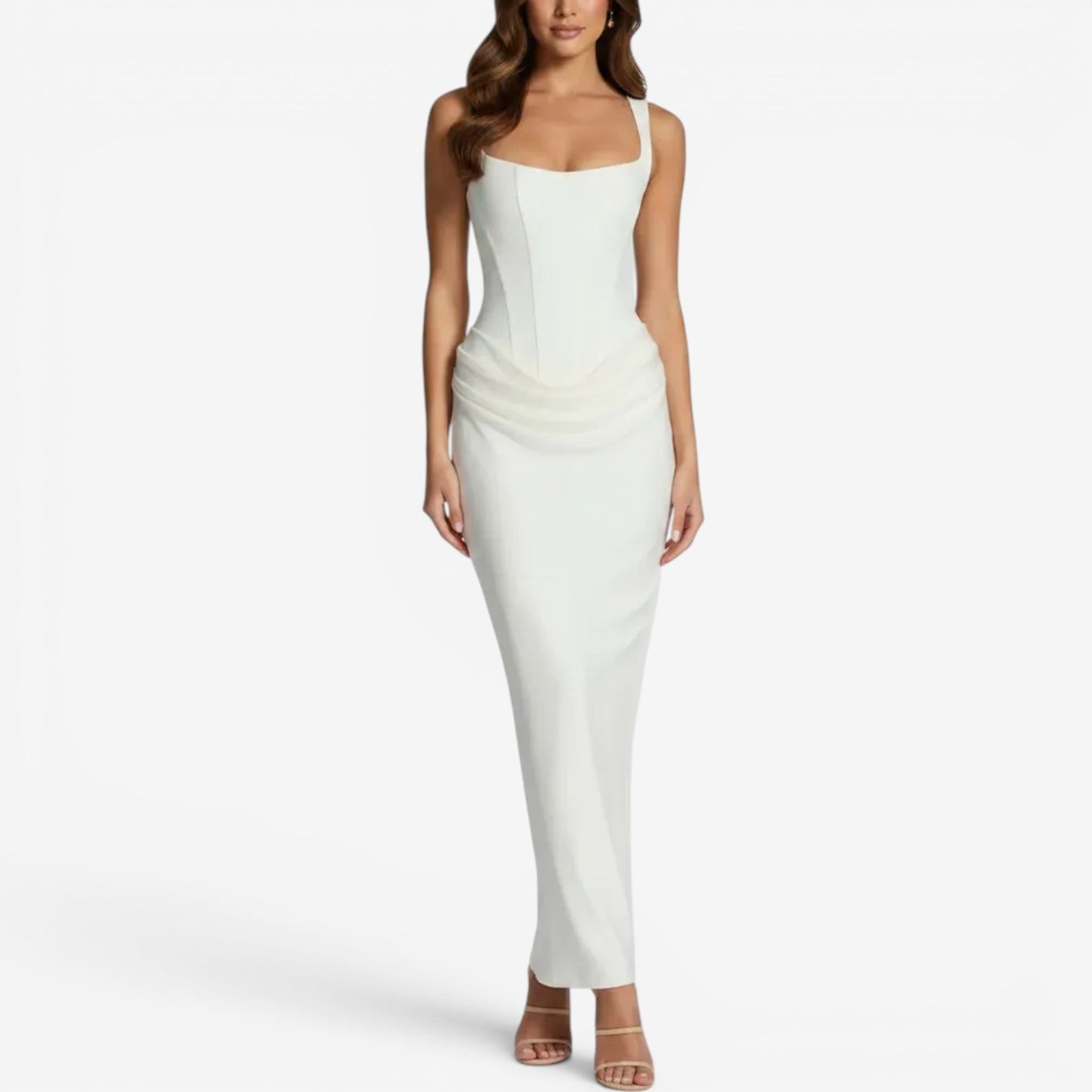 Elize™ Robe longue fourreau