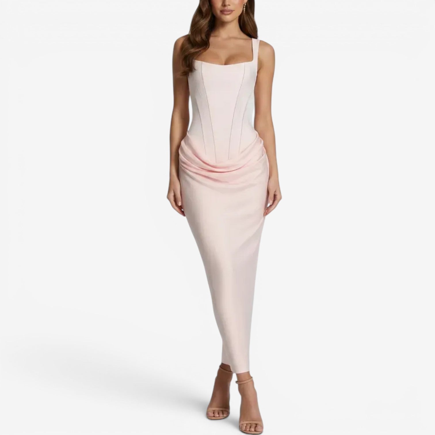 Elize™ Robe longue fourreau