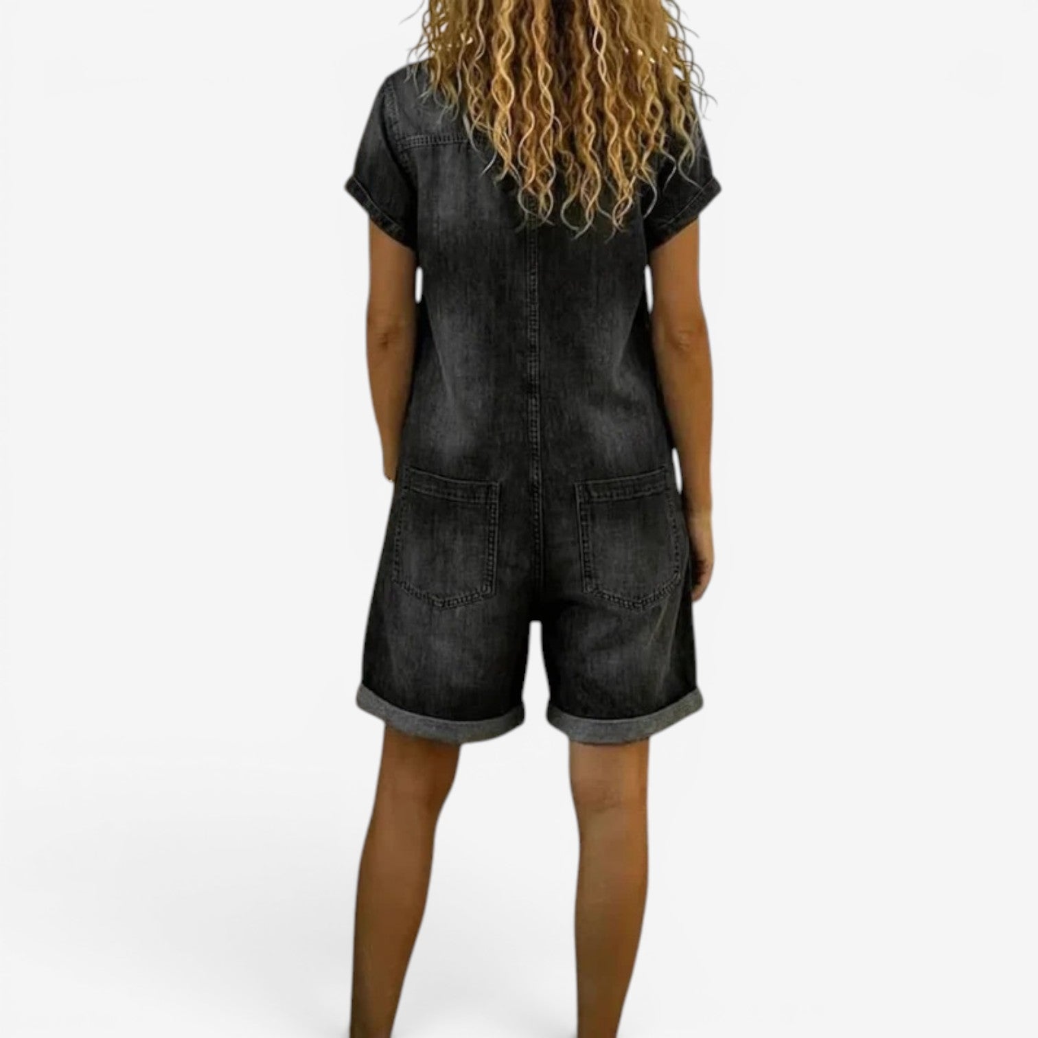 Isabella™ Combinaison courte en jean