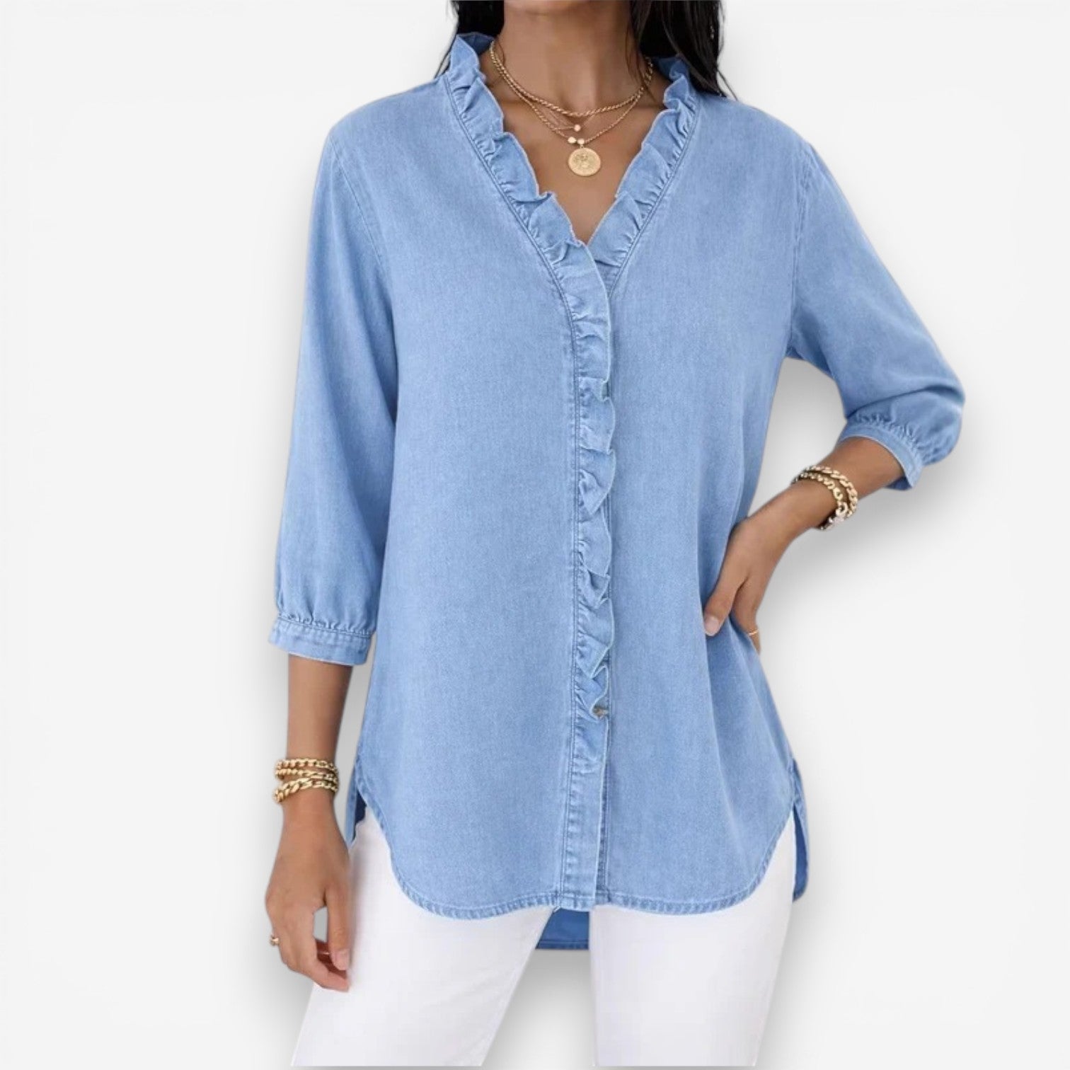 Carmina™ Chemise longue et fluide
