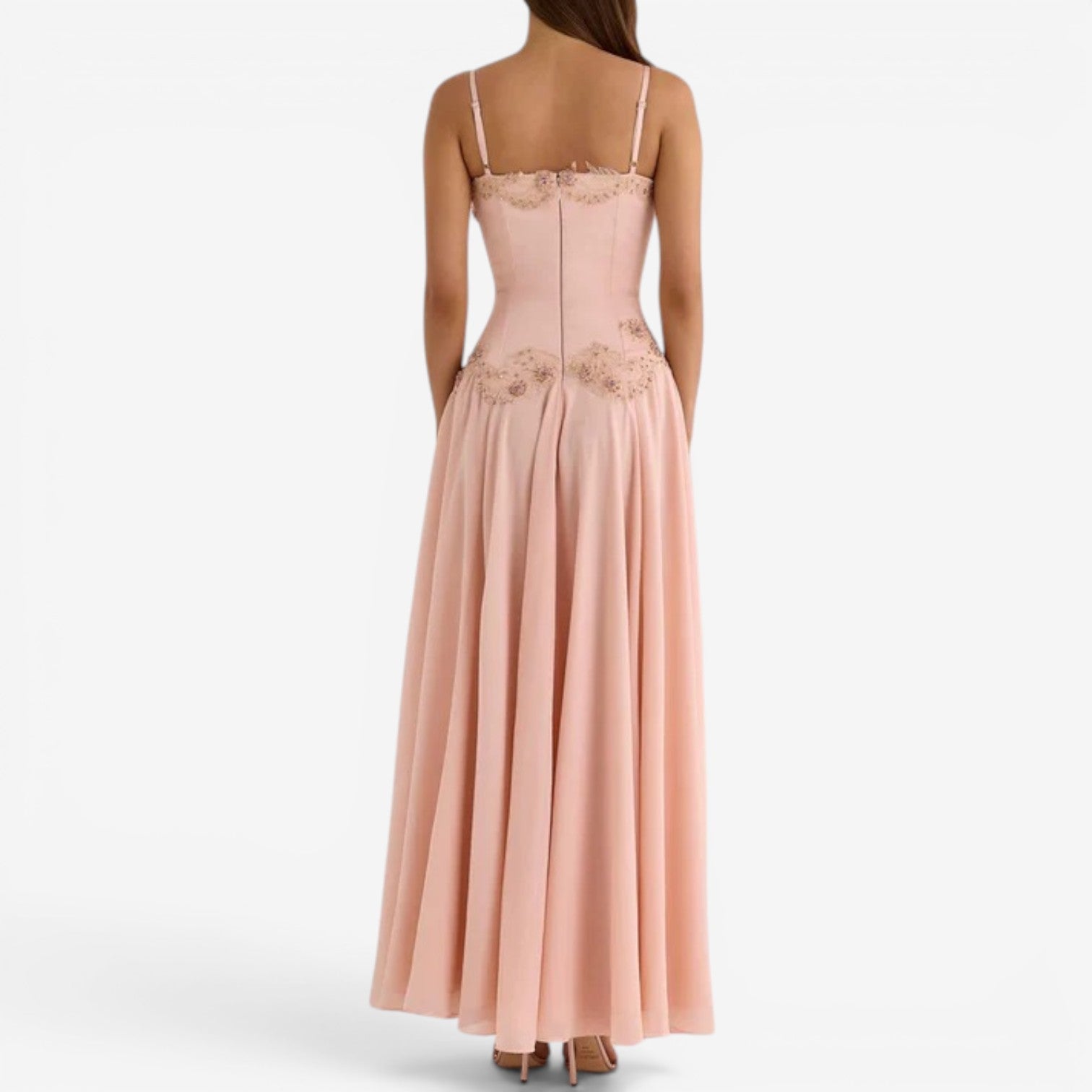 Kyla™ Robe longue en mousseline