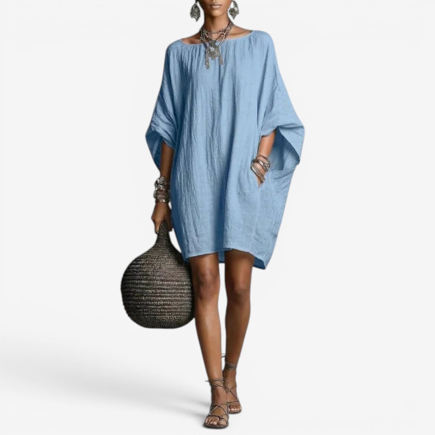 Annisa™ Robe courte évasée