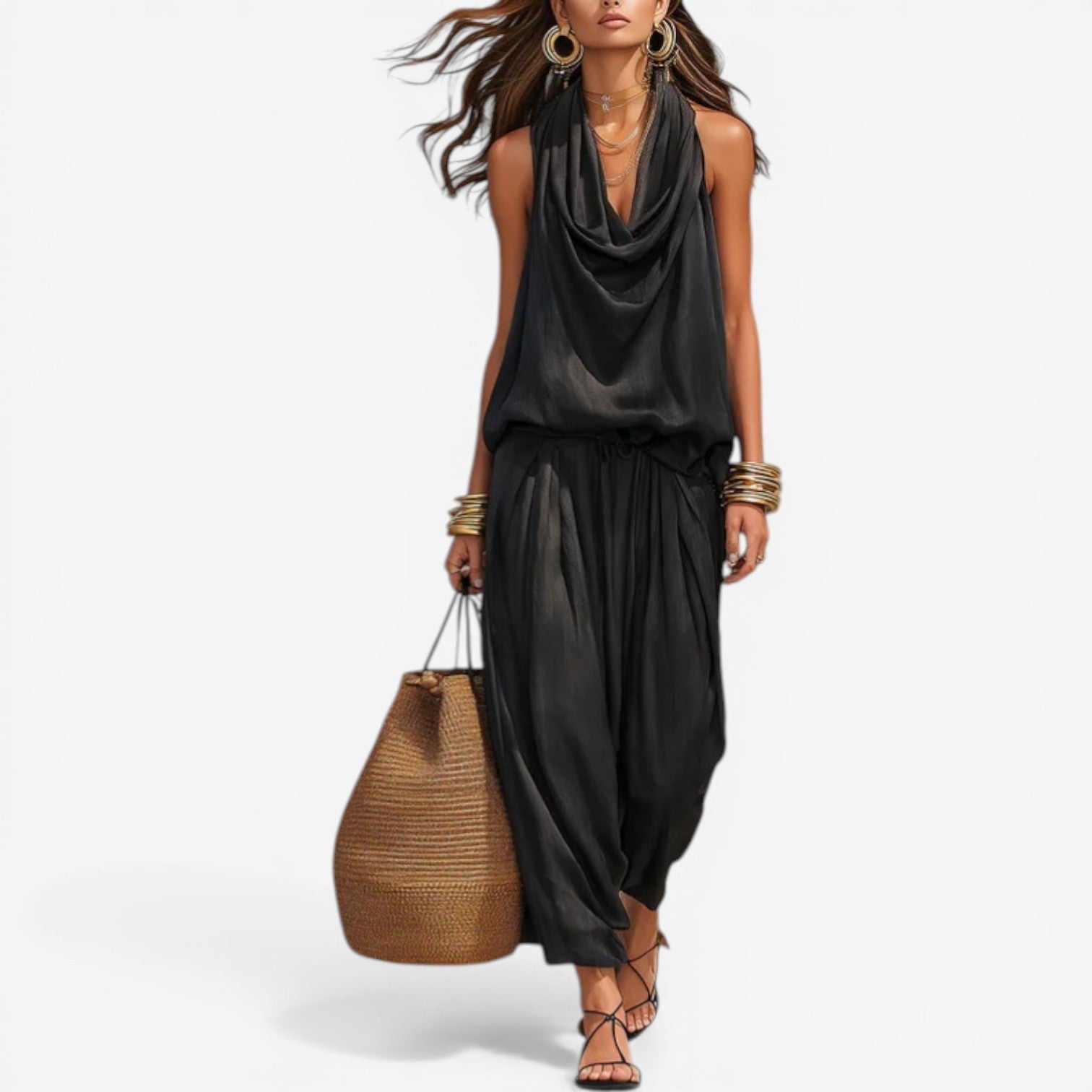 Zyrill™ Robe noire