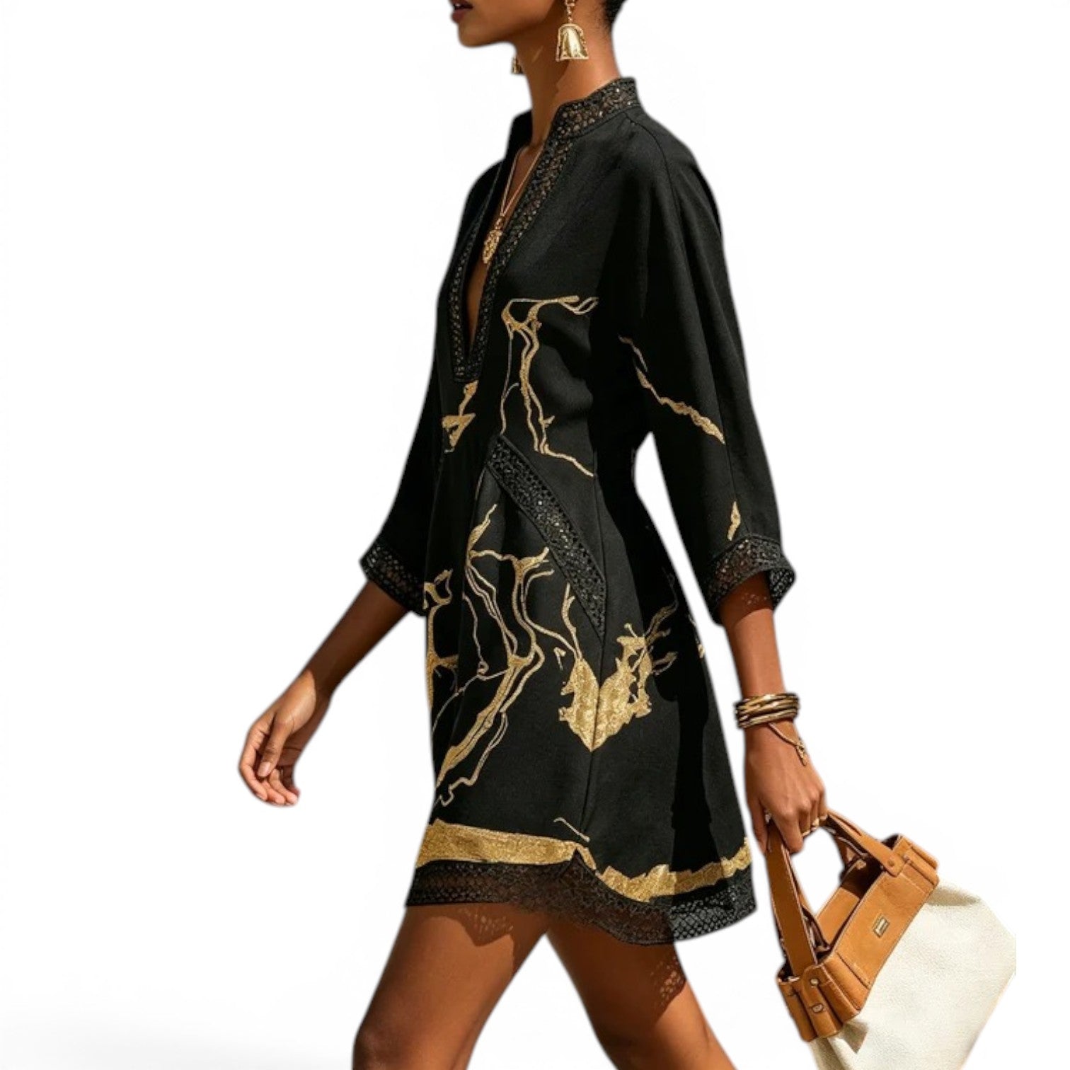 Sevira™ Robe tunique courte