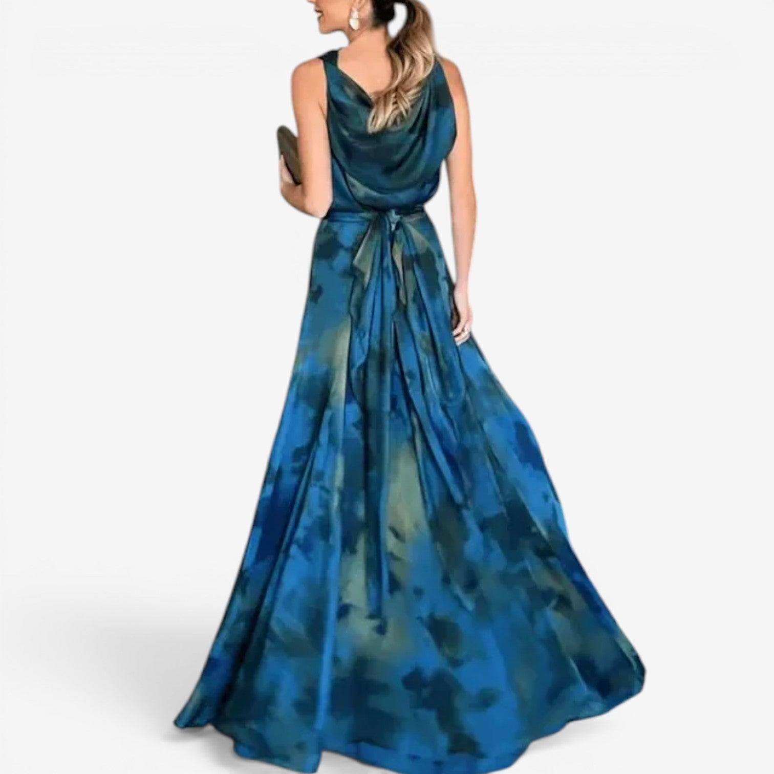 Azalea™ Robe longue imprimée