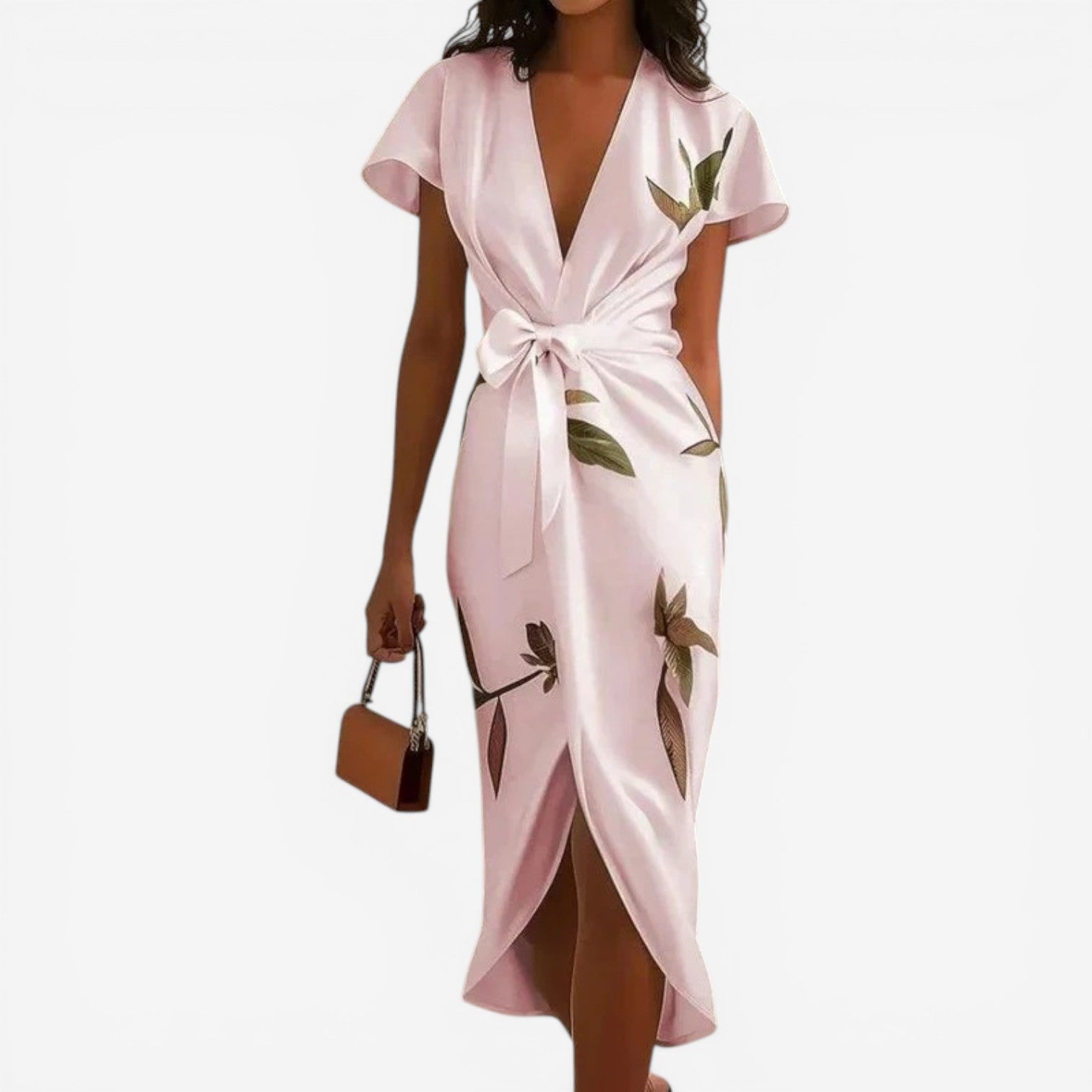 Hailey™ Robe Midi Portefeuille