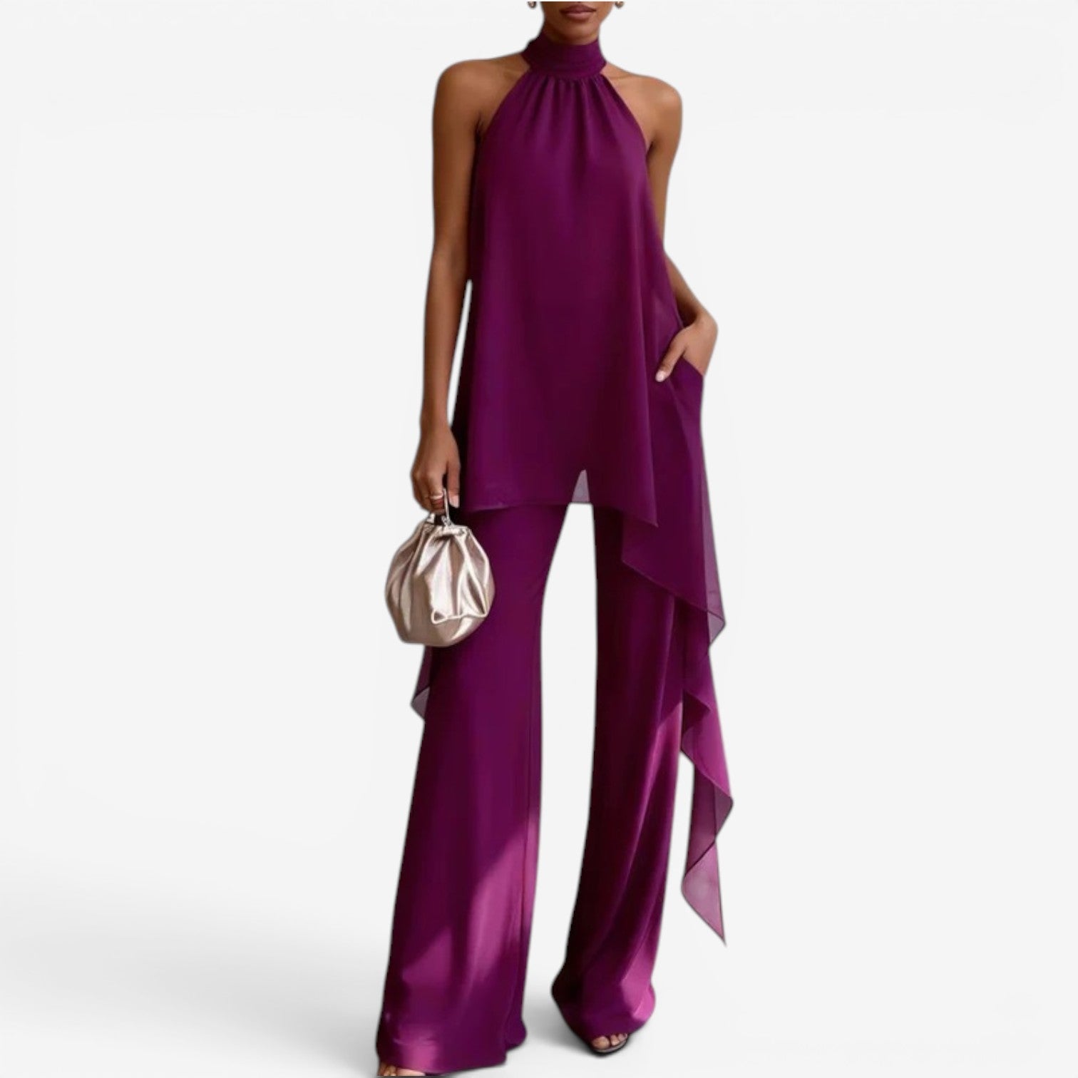 Ammie™ Costume deux pièces élégant