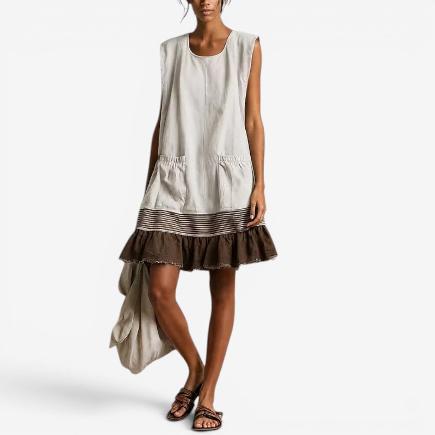 Hellea™ Robe courte sans manches