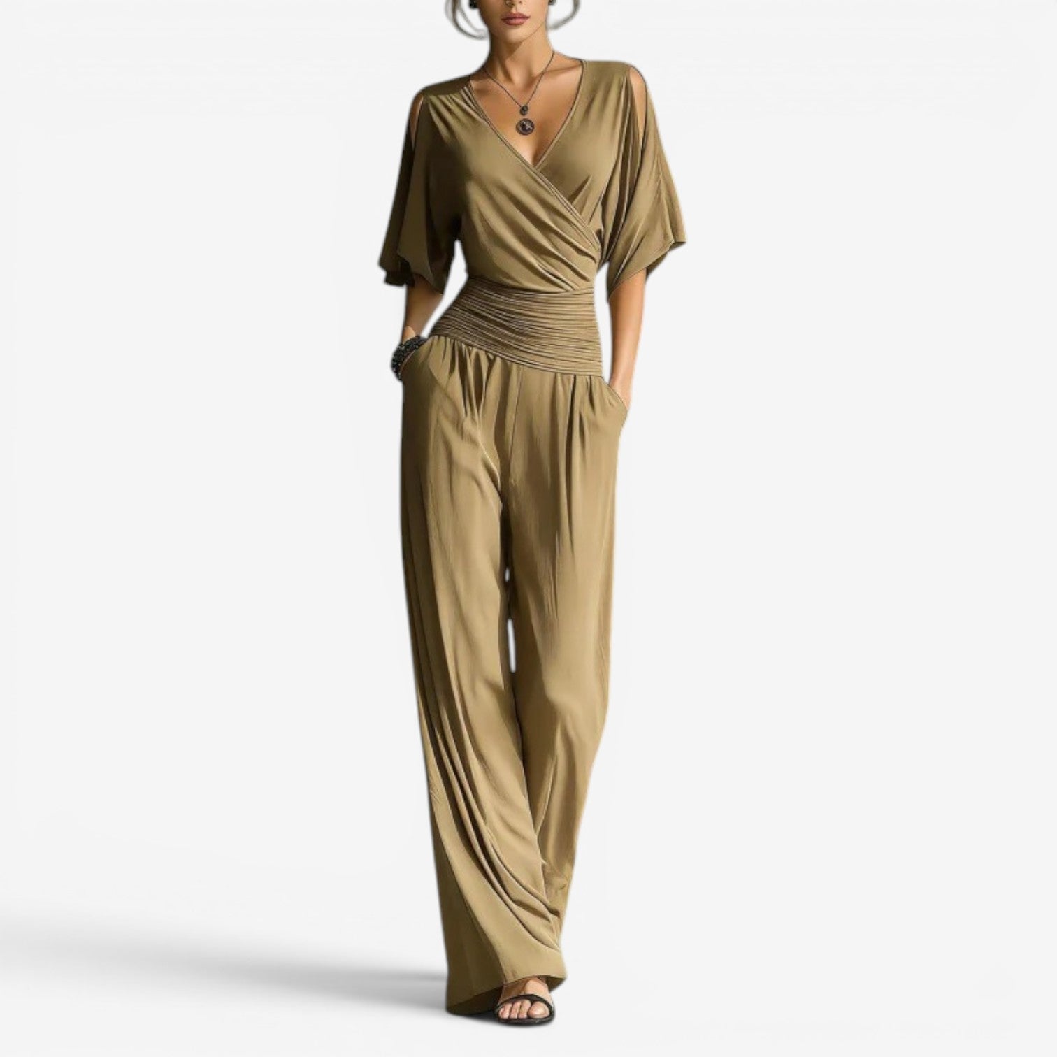 Cherryl™ Overall med bare skuldre