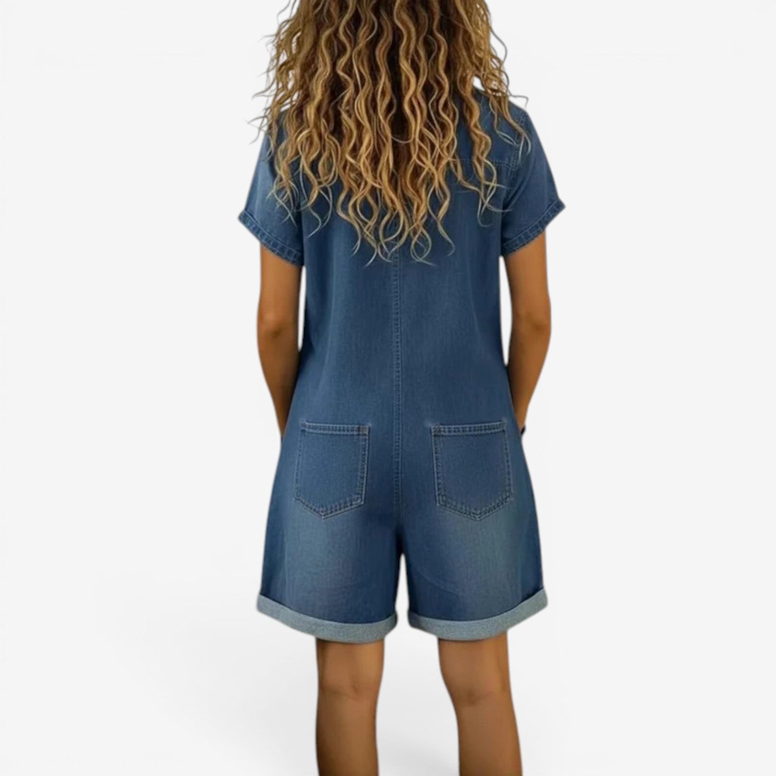 Isabella™ Combinaison courte en jean