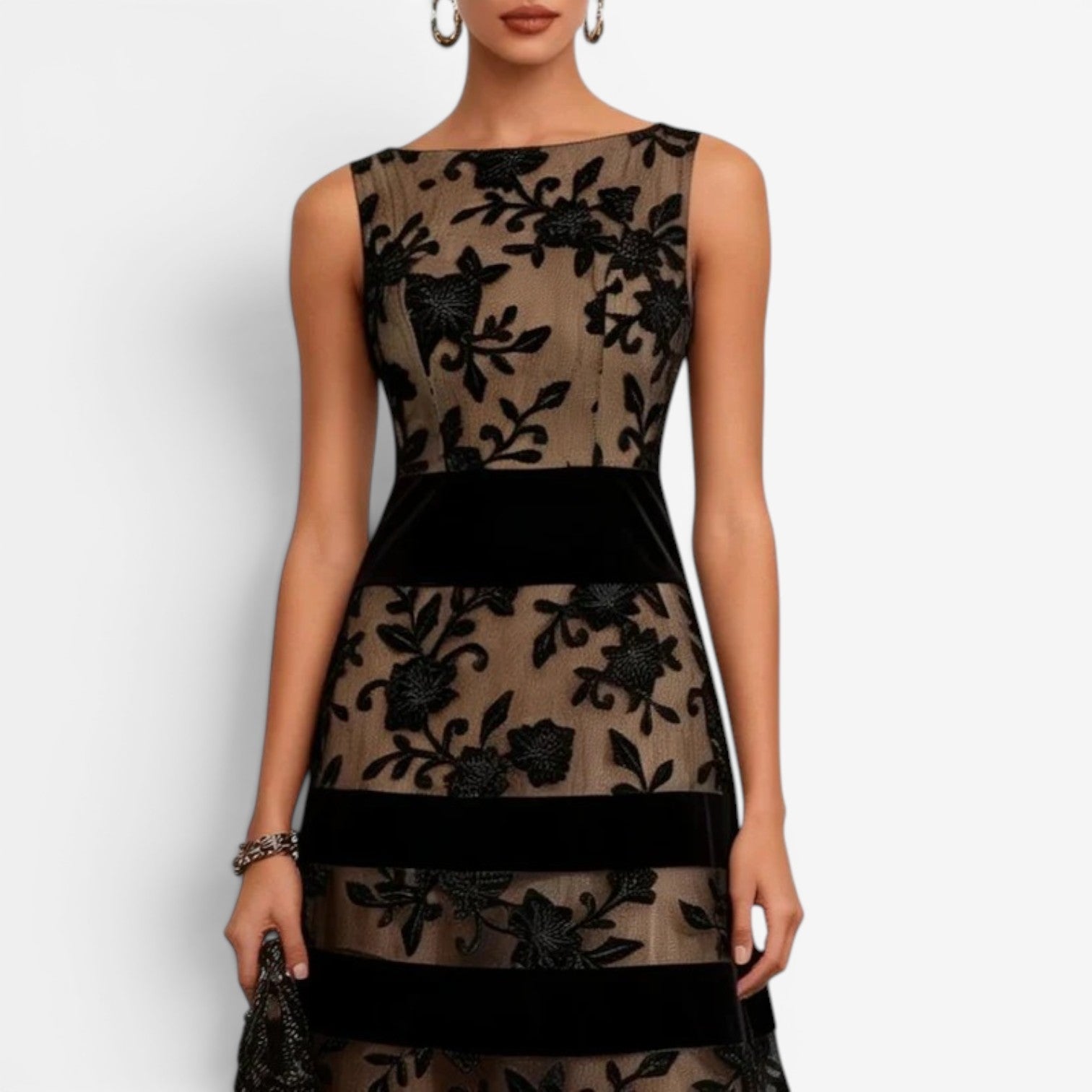 Pria™ Robe midi en dentelle