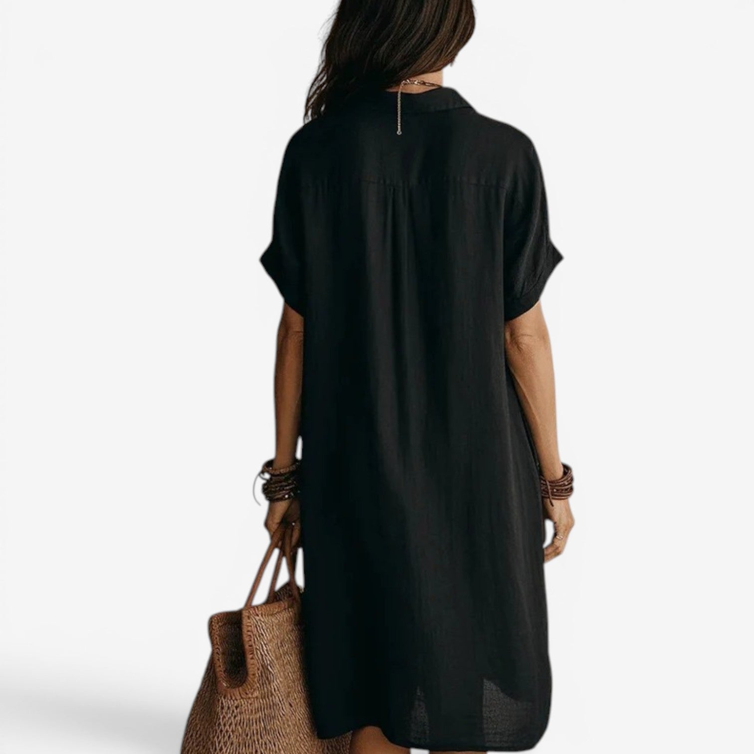 Jenny™ Robe chemisier en lin