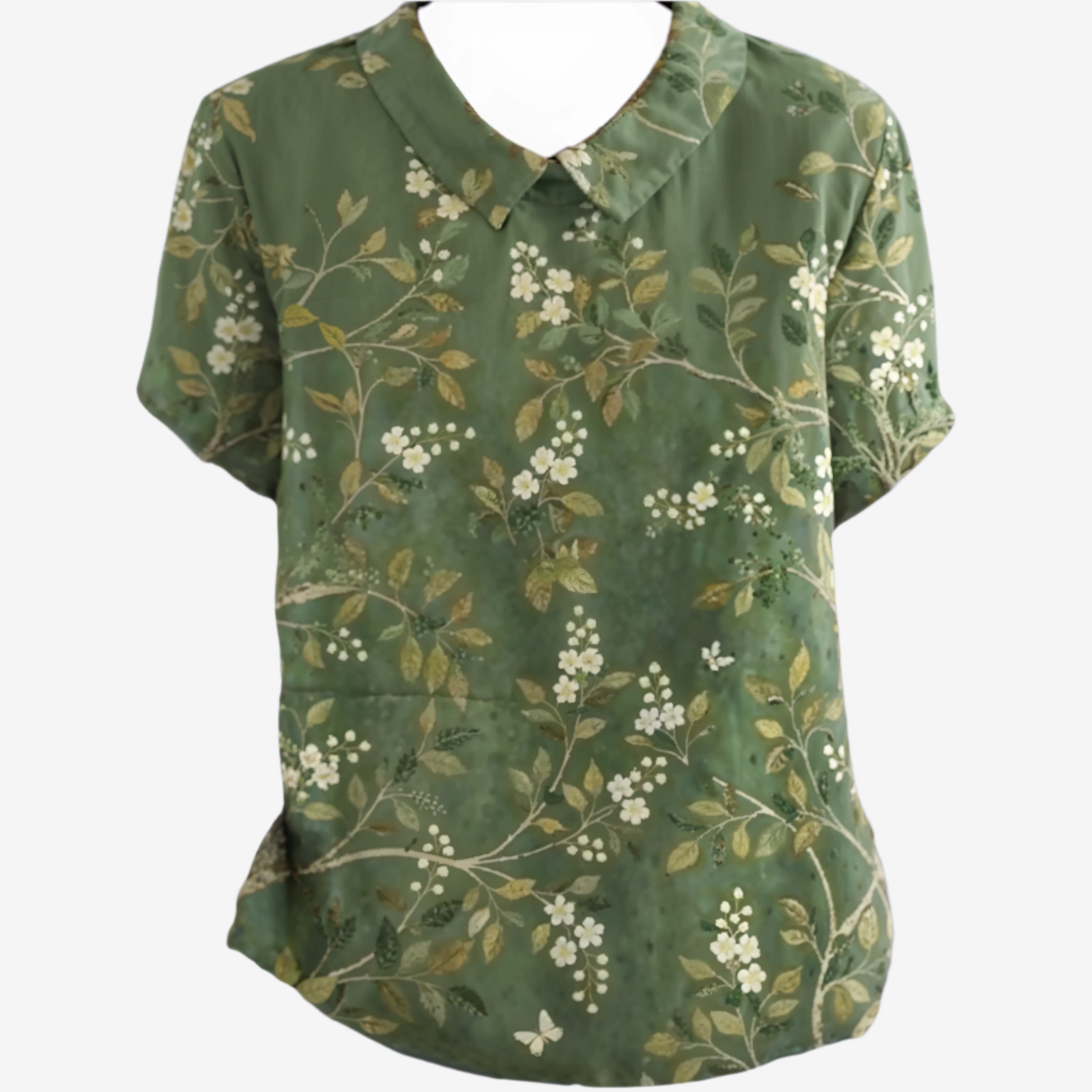 Amélie™ Blouse vintage en lin
